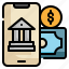 bank, online, cash, money, shopping, business, payment icon 