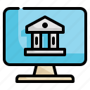 online, banking, cyber, cash, shopping, payment icon