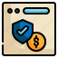 security, webpage, online, protect, internet, shopping, shop, payment icon 