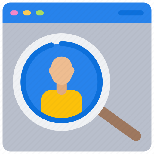 Avatar, browser, online, person, recruitment, user, window icon - Download on Iconfinder