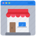 browser, online, shop, store, website, window