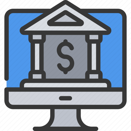 Bank, banking, computer, dolla, imac, money, online icon - Download on Iconfinder
