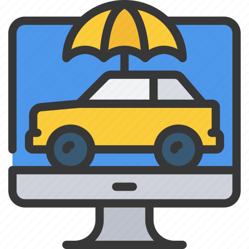 Car, insurance, insure, insured, online, umbrella, vehicle icon - Download on Iconfinder