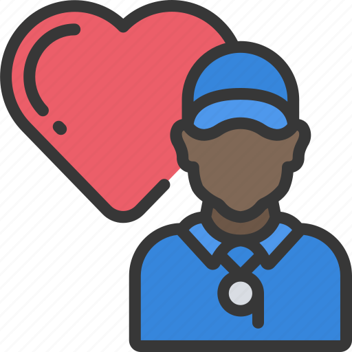 Avatar, coach, heart, life, online, user icon - Download on Iconfinder