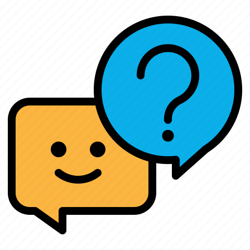Chat, conversation, faq, question, talk icon - Download on Iconfinder