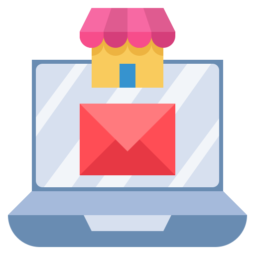 Email, commerce, shopping, online, store, market icon - Free download