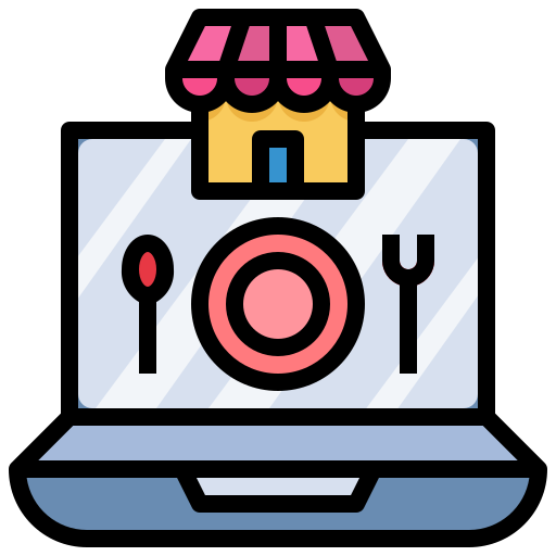 Food, commerce, shopping, online, store, market icon - Free download
