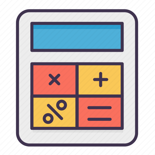 Calculate, calculator, math, number icon - Download on Iconfinder