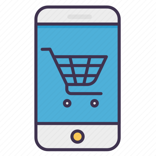 E, commerce, smartphone, shopping, sale icon - Download on Iconfinder
