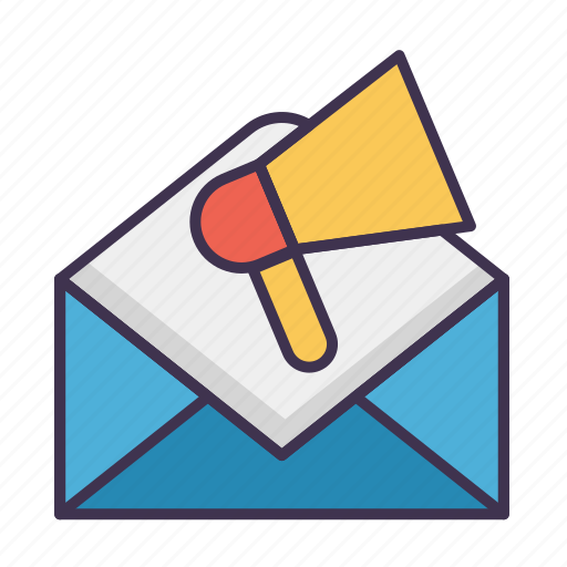 Mail, newsletter, news, notification icon - Download on Iconfinder