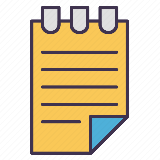 List, note, memo, notebook icon - Download on Iconfinder