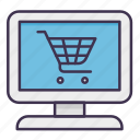 shop, cart, online, market