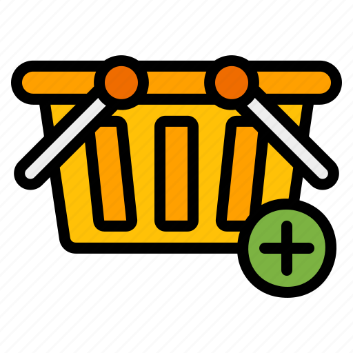 Add, cart, shopping, ecommerce, bag, store, basket icon - Download on Iconfinder