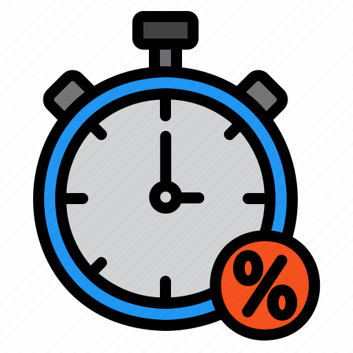Sale, time, clock, watch, timer, discount, shopping icon - Download on Iconfinder