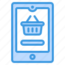 mobile, shopping, phone, tablet, ecommerce, cart