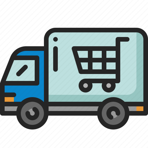 Delivery, truck, car, logistic, shipping, service, transport icon - Download on Iconfinder