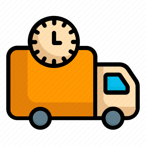 Delivery van, timely delivery, delivery, home delivery, shopping icon - Download on Iconfinder