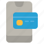 credit card, mobile phone, money, payment, shopping, smartphone, card, online 