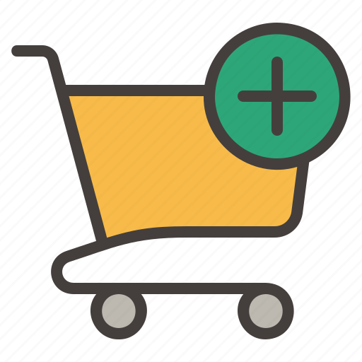Add, buy, cart, plus, shop, shopping, basket icon - Download on Iconfinder