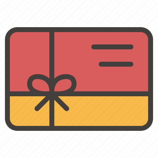 Gift card, gift certificate, present, gift voucher, offer, voucher icon - Download on Iconfinder