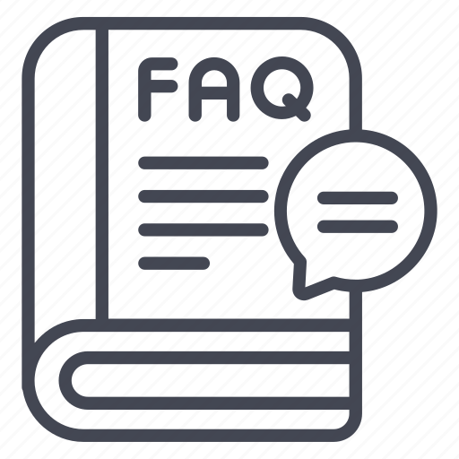 Book, faq, question icon - Download on Iconfinder