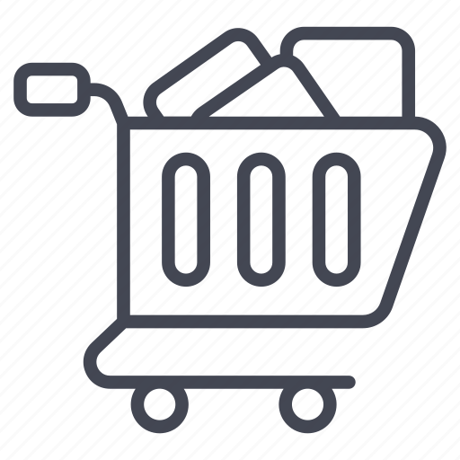 Commerce, retail, trolley, supermarket, purchase icon - Download on Iconfinder