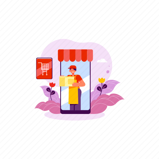 Deliver, shopping online, shopping, buy, online, marketing, store icon - Download on Iconfinder