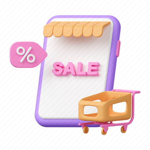 Offer, sale, discount, shopping, bag, ecommerce, buy 3D illustration - Download on Iconfinder