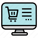 buy, cart, computer, online, shopping
