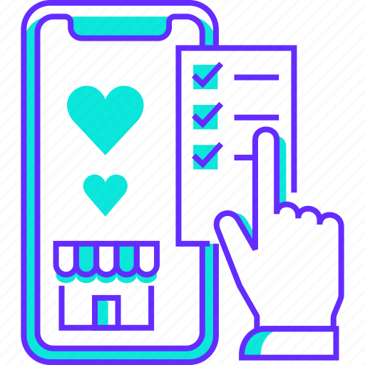 Favorite, heart, mobile, select, shop, smartphone, wishlist icon - Download on Iconfinder