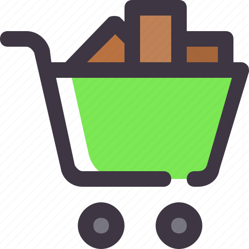 Buy, cart, full, shopping, trolley icon - Download on Iconfinder