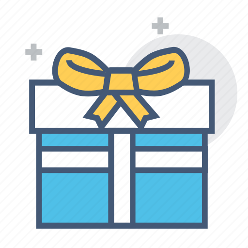 Bow, box, christmas, gift, gift box, gift wrapped, present icon - Download on Iconfinder