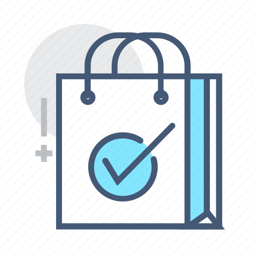 Bag ×checked, internet, latest technology, oscillation, shopping, shopping bag checked icon - Download on Iconfinder