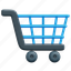 shopping, cart, online, shop, sale, purchase, 3d, element 