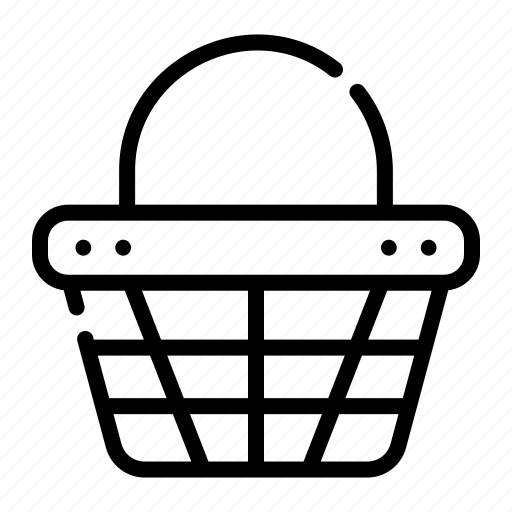 Basket, shopping, bag, supermarket, commerce, business, and icon - Download on Iconfinder