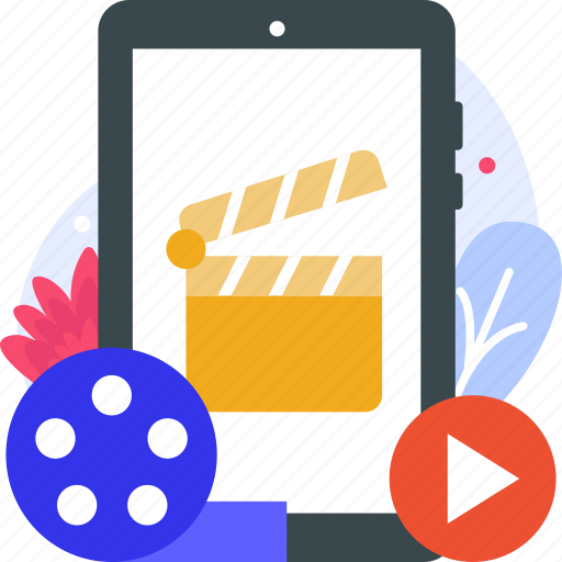 Movies, movie, smartphone, film icon - Download on Iconfinder