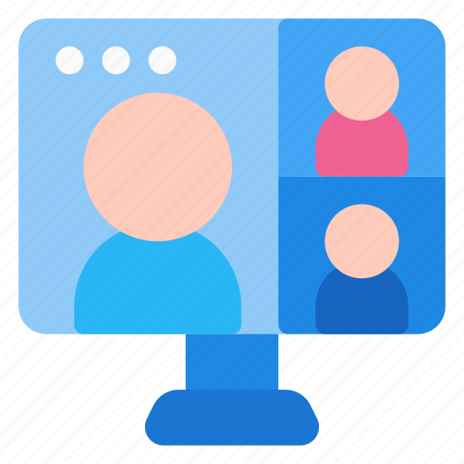 Viceo, conference, video conference, meeting, video, communication icon - Download on Iconfinder