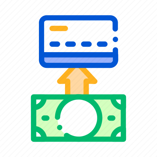 Card, cash, money, putting icon icon - Download on Iconfinder