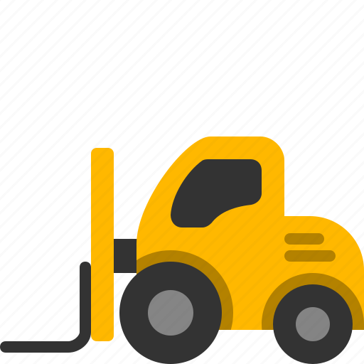 Fork, forklift, lift truck icon - Download on Iconfinder