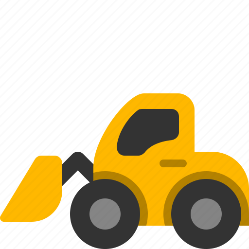 Forklift, loader, tractor icon - Download on Iconfinder
