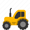 agricultural, farm, tractor