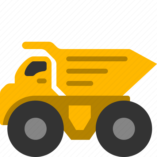 Dumper, hauler, tipper, truck icon - Download on Iconfinder