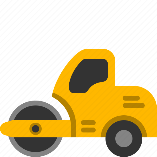 Asphalt, compactor, paver, roller icon - Download on Iconfinder