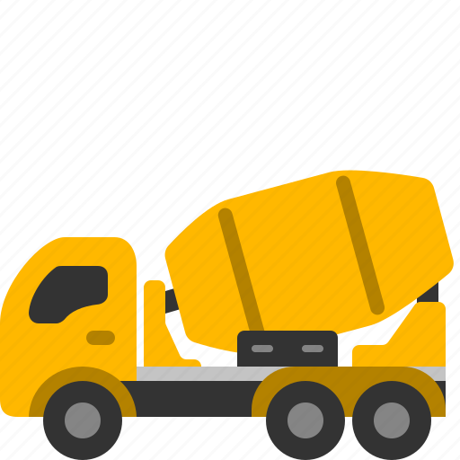 Cement, concrete, mixer, truck icon - Download on Iconfinder