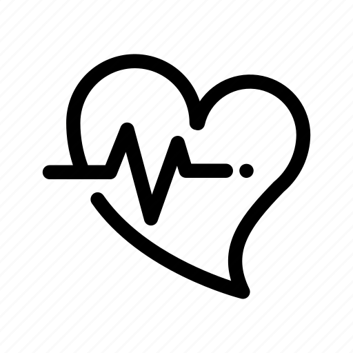 Heart, pulse, rate, beat icon - Download on Iconfinder