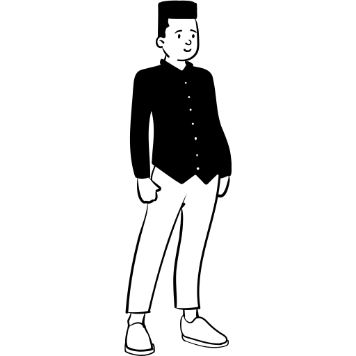 Peep, standing, human illustration - Free download