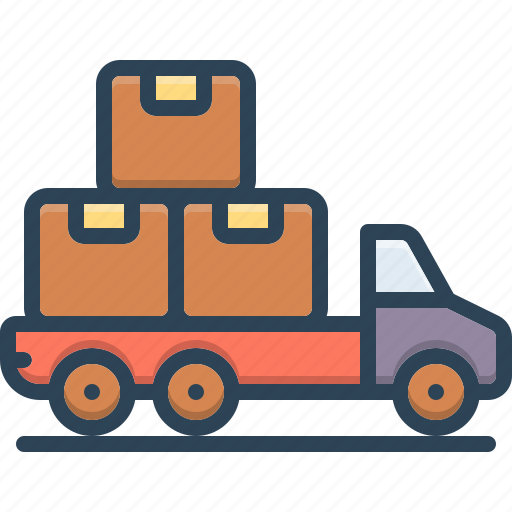Goods, logistics, supply, transport, truck, delivery, product icon - Download on Iconfinder