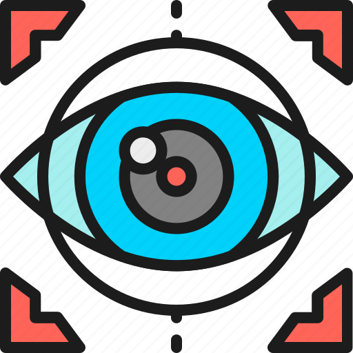 Eye, laser, lens, ophthalmology, replacement, surgery, vision icon - Download on Iconfinder