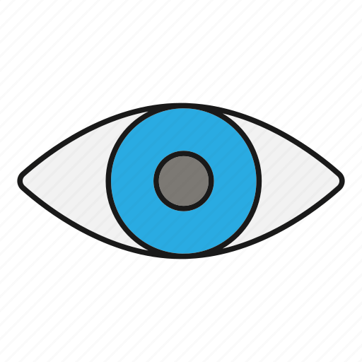 Eye, eyeball, eyepupil, eyesight, human, ophthalmology, vision icon - Download on Iconfinder
