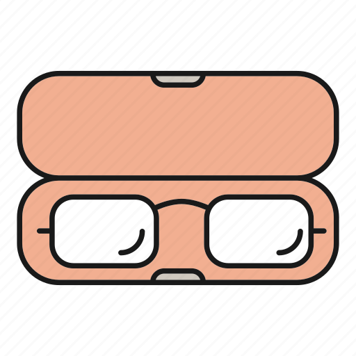 Box case, case, eyeglasses, eyewear, glasses, spectacles icon - Download on Iconfinder